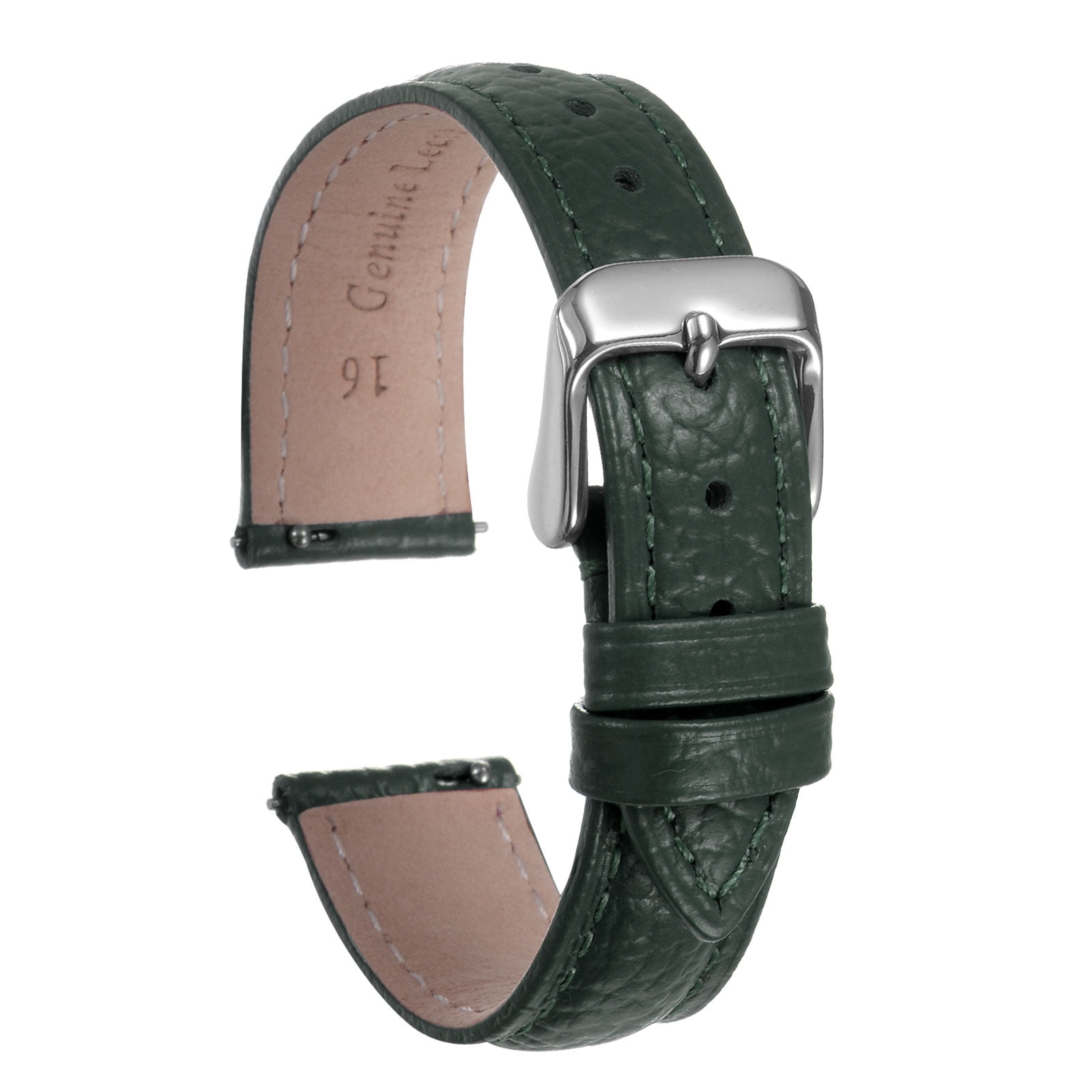 Uxcell Genuine Leather Watch Bands 16mm Flat Quick  display picture 1