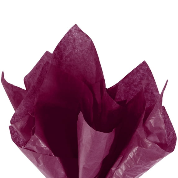 Uxcell Gift Wrap Tissue Paper Burgundy 20" x 26" for Gift Bags, Wedding, Party, Favor Decor, DIY Crafts 50 Sheets