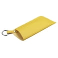thumbnail image 1 of Uxcell Glasses Case, Soft Leather Sunglasses Case with Belt Clip, Portable Travel Glasses Organizer Pouch for Travel and Outdoor Activities, Yellow, 1 of 6
