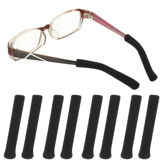 Soft Glasses Ear Cushions - Cotton & Silicone Temple Sleeves For Anti-Slip Comfort