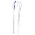 thumbnail image 1 of Uxcell Glasses End Tips 1 Pairs Eyeglass Anti Slip Ear Sock Pieces Tube Sleeve Replacement Temple, Transparent Style 4, 1 of 5