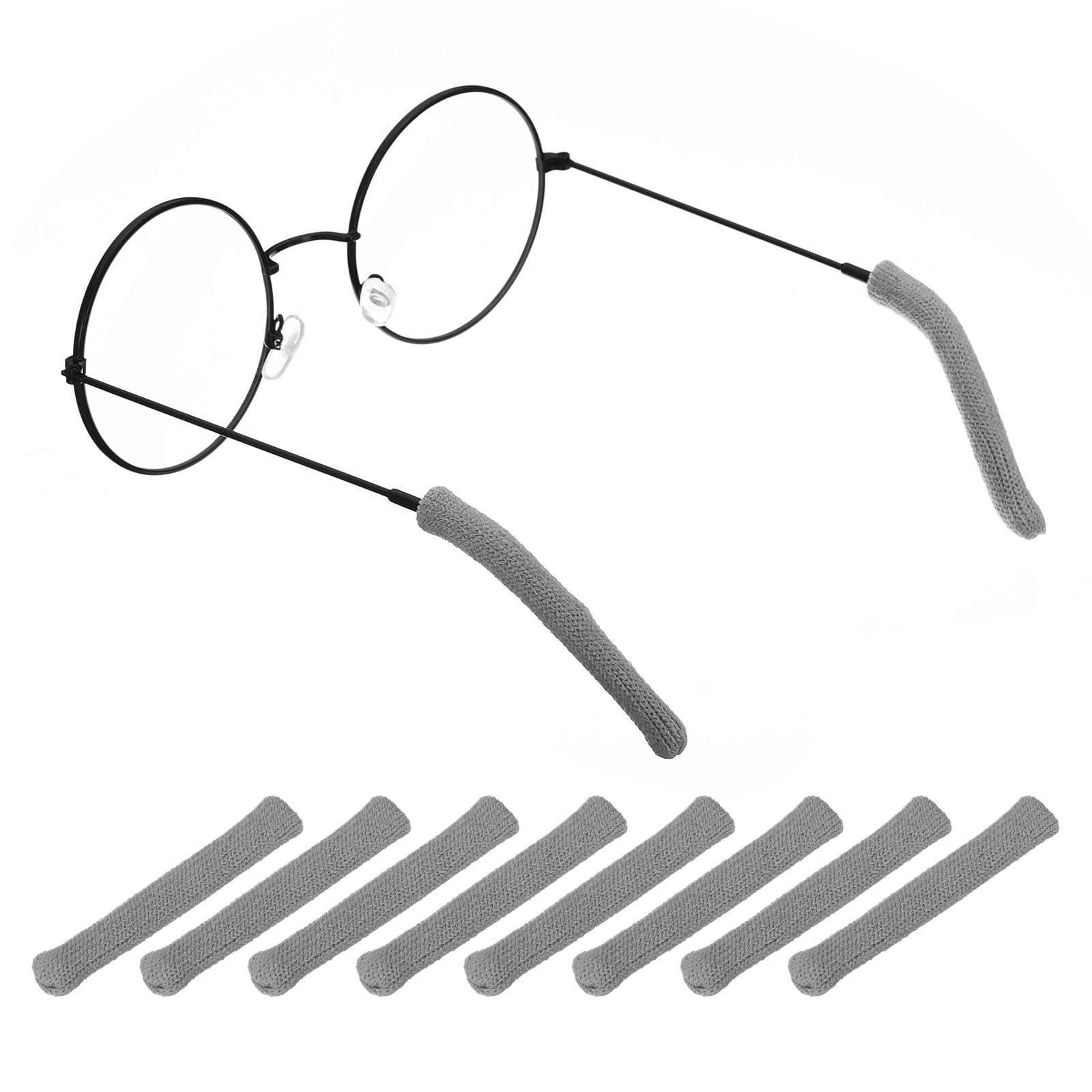 Temple Tips End Uxcell Glasses End Tips, 4 Pair Nylon Replacement Temple for Rectangle ...