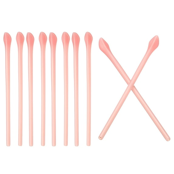 Uxcell Glasses End Tips 5 Pairs Eyeglass Anti Slip Ear Sock Pieces Tube Sleeve Replacement Temple, Pink Style 3