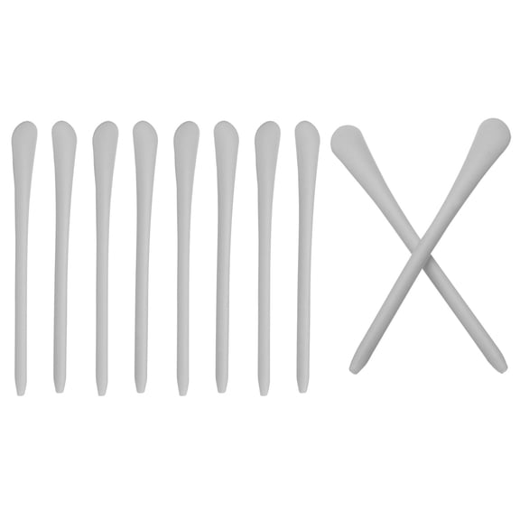 Uxcell Glasses End Tips Eyeglass Anti Slip Ear Sock Pieces Tube Sleeve Replacement Temple Style 1, Grey 5 Pairs