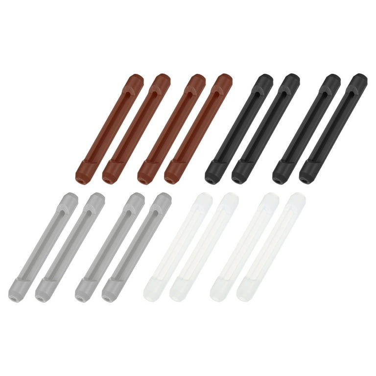 Uxcell Eyeglass End Tips, Silicone Rubber, Anti-Slip Design, Multi