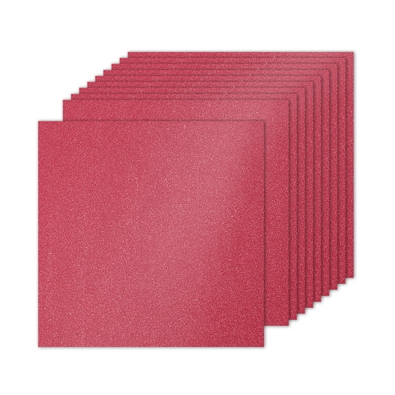 Uxcell Glitter Cardstock Paper, 250gsm Sparkly Paper 10 pack 10x10 inch