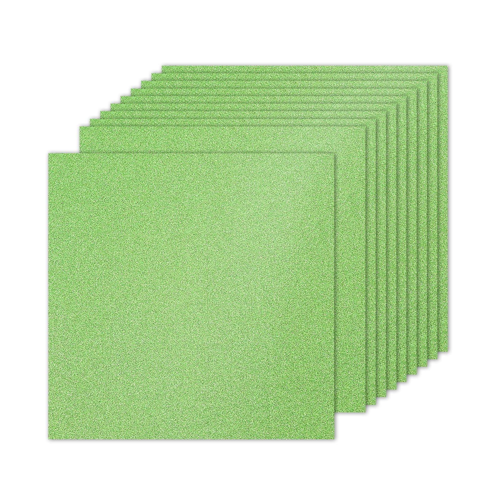 Uxcell Glitter Cardstock Paper, 250gsm Sparkly Paper 10 pack 10x10 inch