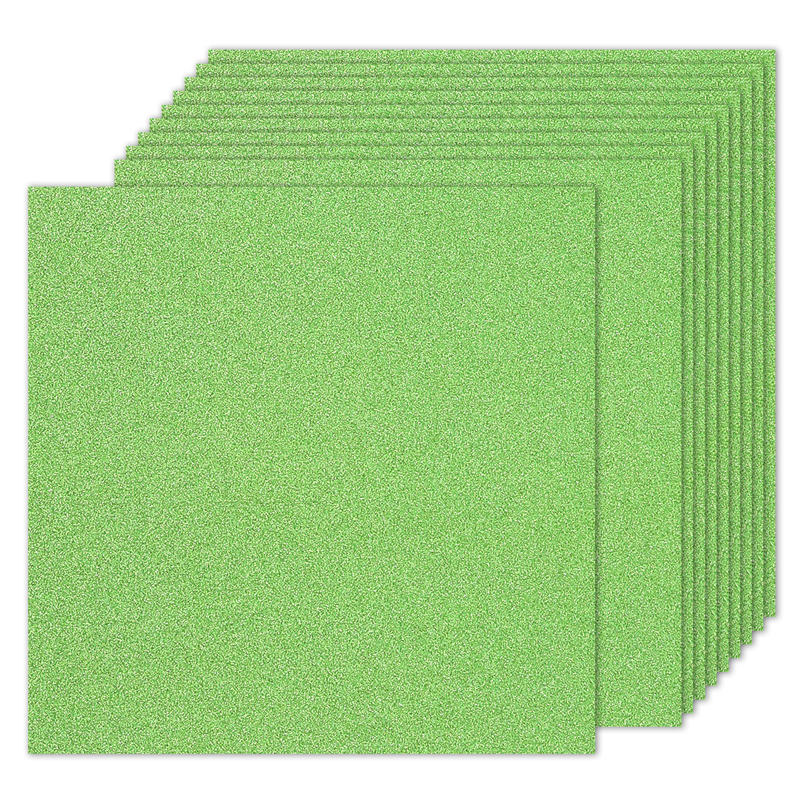 Uxcell Glitter Cardstock Paper, 250gsm Sparkly Paper 10 pack 12x12 inch