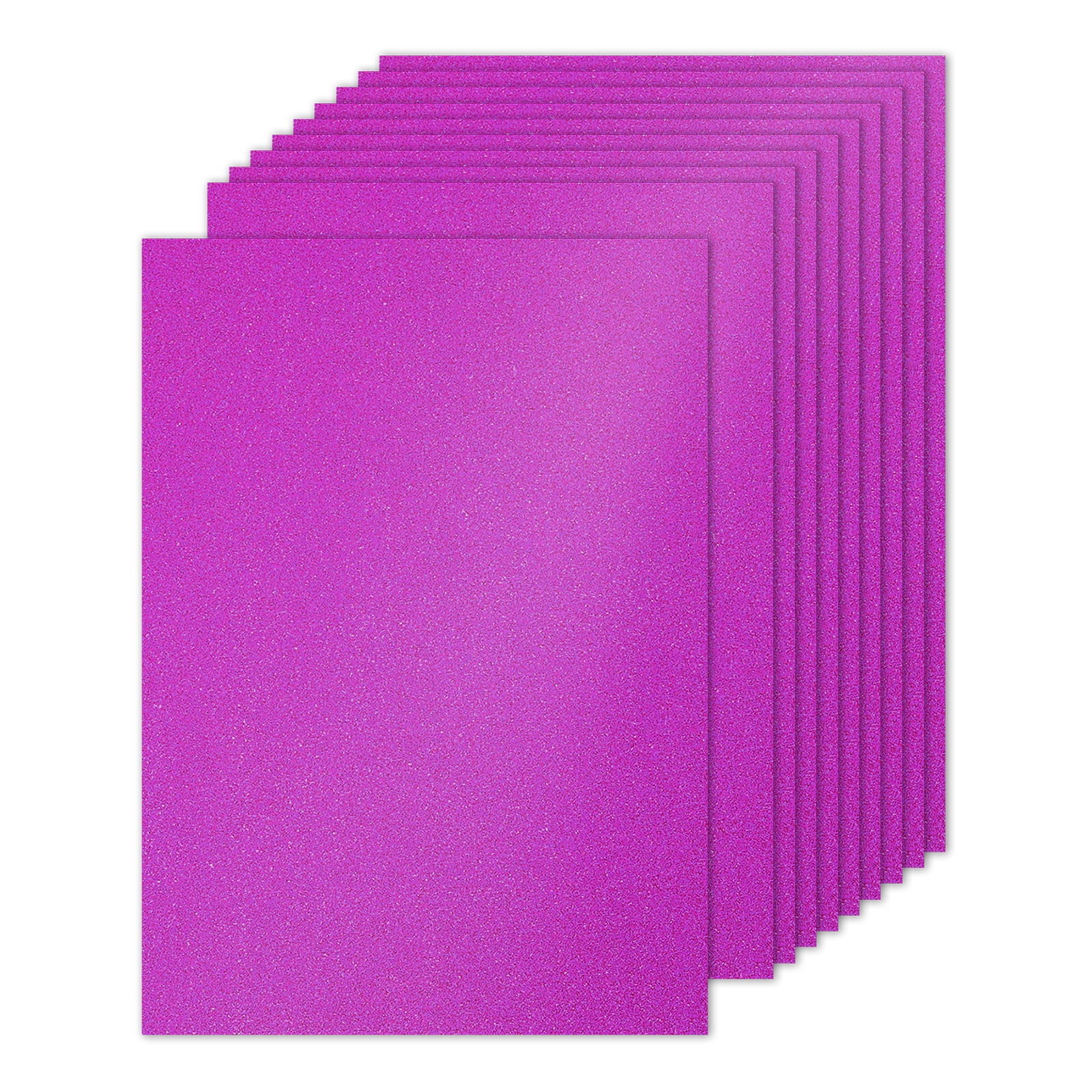 Brillo Paper Uxcell Glitter Cardstock Paper, 250gsm Sparkly Paper 10 pack A4 Rose ...