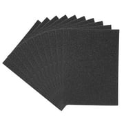 Uxcell Glitters Cardstock, 10Sheets A4 Sparkling No-Shed Shimmer Glitters Paper, Black