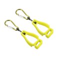 thumbnail image 1 of Uxcell Glove Keeper, Gloves Helmet Grabber Catcher Clips Holder, Yellow 2 Pack, 1 of 5