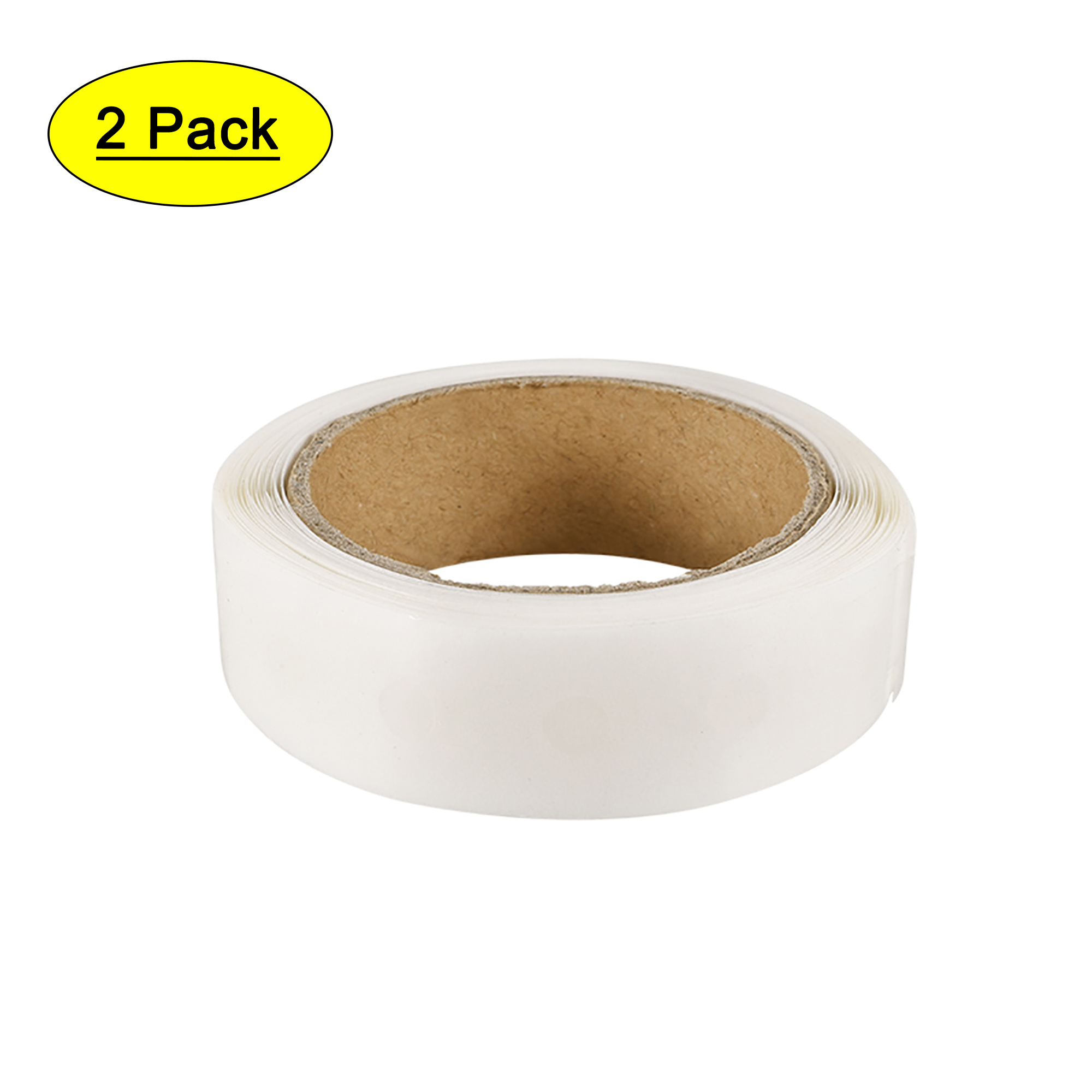 Glue Dots 0.5" Removable Clear Dot Roll, 200 Count