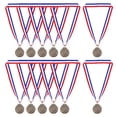 thumbnail image 1 of Uxcell Gold Award Medals, Blank  Style Winner Medals with Neck Ribbon, Copper 12Pcs, 1 of 7