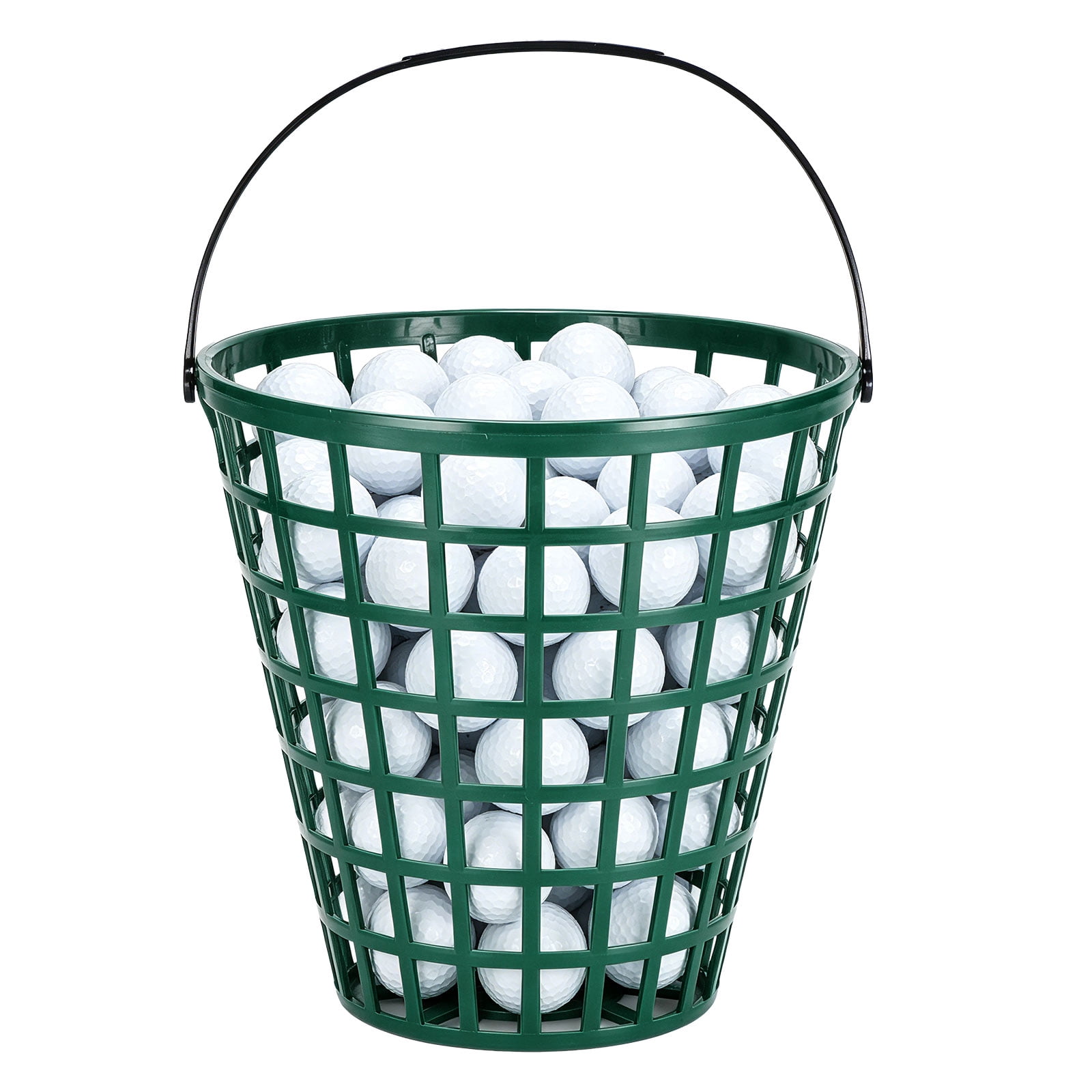 Uxcell Golf Ball Basket, Plastic Golf Ball Bucket with Handle