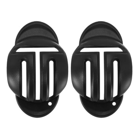 Uxcell 2Pcs 2.76" Golf Ball Line Marker Tool Golf Ball Alignment Marking Tool, Black