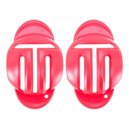 Uxcell Golf Ball Line Marker Tool, 2 Pack Golf Ball Alignment Marking Tool, Pink