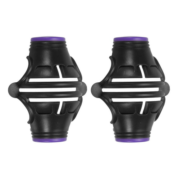 Uxcell Golf Ball Marker Stencil 360 Triple Line Alignment Marking Tool Black/Purple, 2 Pcs