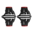 thumbnail image 1 of Uxcell Golf Ball Marker Stencil 360 Triple Line Alignment Marking Tool Black/Red, 2 Pcs, 1 of 7