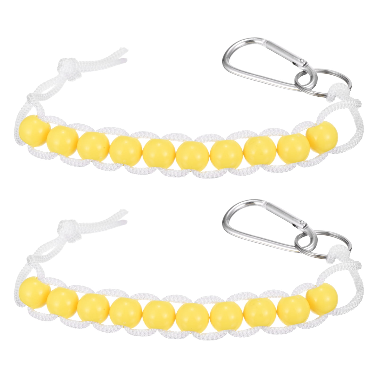 Uxcell Golf Beads Counter, Golf Ball Beads Bracelet Count with Hook 2 ...