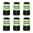 thumbnail image 1 of Uxcell Golf Ferrules, 25 mm Taper Tip Shaft Golf Iron Ferrules Durable CAP Shaft Tip Protector Replacement 6 Pcs & Green & 0.37"-Fitting for Club Repair and Maintenance, 1 of 6