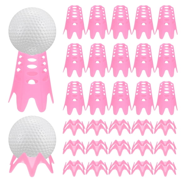 Uxcell Golf Simulator Tees [1PCS] - Plastic Golf Tees Use for Driving Range & Winter Turf  - [Red - 1.77 IN]