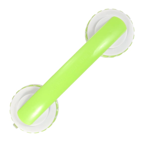 Uxcell Grab Bars for Shower, 11 Inch Shower Handle Suction Cup Safety Removable Grip Twist-Lock for Seniors Bathtubs, Green