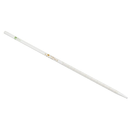 Uxcell Graduated Dropper Pipettes, 1 Pcs 0.1ml Borosilicate Glass Pipette for Transfer Liquid for Laboratory, Clear