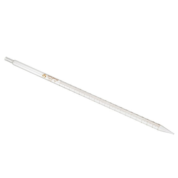 Uxcell Graduated Dropper Pipettes, 1 Pcs 20ml Borosilicate Glass Pipette for Transfer Liquid for Laboratory, Clear