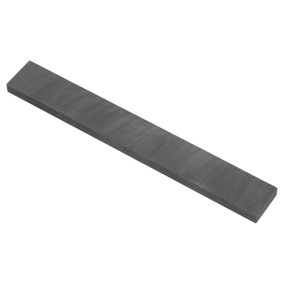 Uxcell Graphite Block 150x20x6mm Rectangle High Purity Milling Surface, EDM Graphite Electrode Plate Board, High Temperature & Corrosion Resistant for Melting Casting, Electrolysis Electroplating