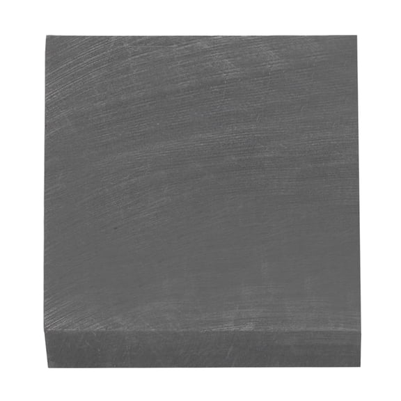 Uxcell Graphite Block 30x30x6mm Square High Purity Milling Surface, EDM Graphite Electrode Plate Board, High Temperature & Corrosion Resistant for Melting Casting, Electrolysis Electroplating