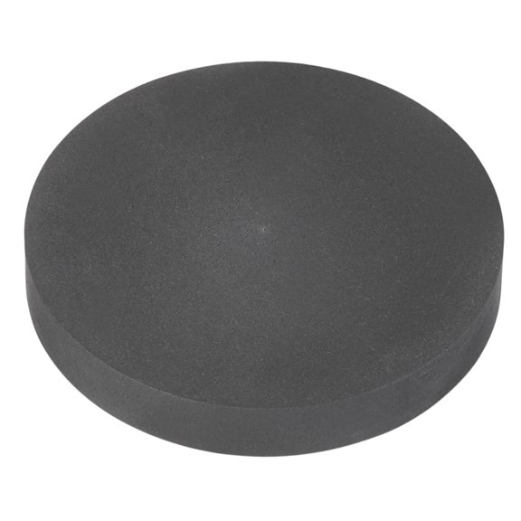 Uxcell Graphite Block 40x6mm(Dia.xT) Round High Purity Milling Surface, EDM Graphite Electrode Plate Board, High Temperature & Corrosion Resistant for Melting Casting, Electrolysis Electroplating
