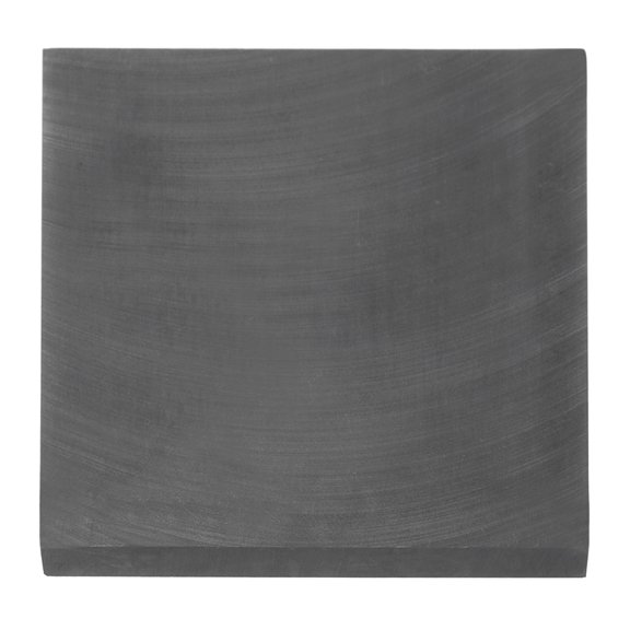 Uxcell Graphite Block 90x90x6mm Square High Purity Milling Surface, EDM Graphite Electrode Plate Board, High Temperature & Corrosion Resistant for Melting Casting, Electrolysis Electroplating