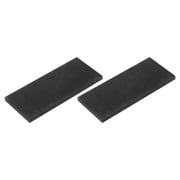 Uxcell Graphite Block Ingot Rectangle Graphite Electrode Plate Board 100x50x5mm for Melting Casting, Electrolysis Electroplating, 2 Pcs
