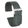 thumbnail image 1 of Uxcell Grey Nylon Watch Band 22mm Width Soft and Comfortable Nylon Strap with Silver Buckle, 1 of 6