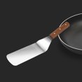 thumbnail image 1 of Uxcell Griddle Griddle Spatula Stainless Steel & Wood Cake Pizza Grill Spatula Baking Cutter Wooden Handle 13.8" x 2.9", 1 of 7