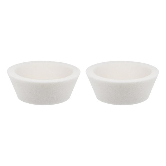Uxcell Grinding Wheel 5 Inch 46 Grits Aluminum Oxide Cup Abrasive Wheels, White Corundum 2 Pack