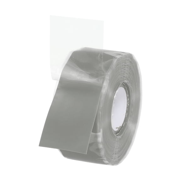 Uxcell Grip Tape, Self-Fusing Silicone Tape 17ft, Sealing Repair Wrap Tape, Grey 1 Pcs