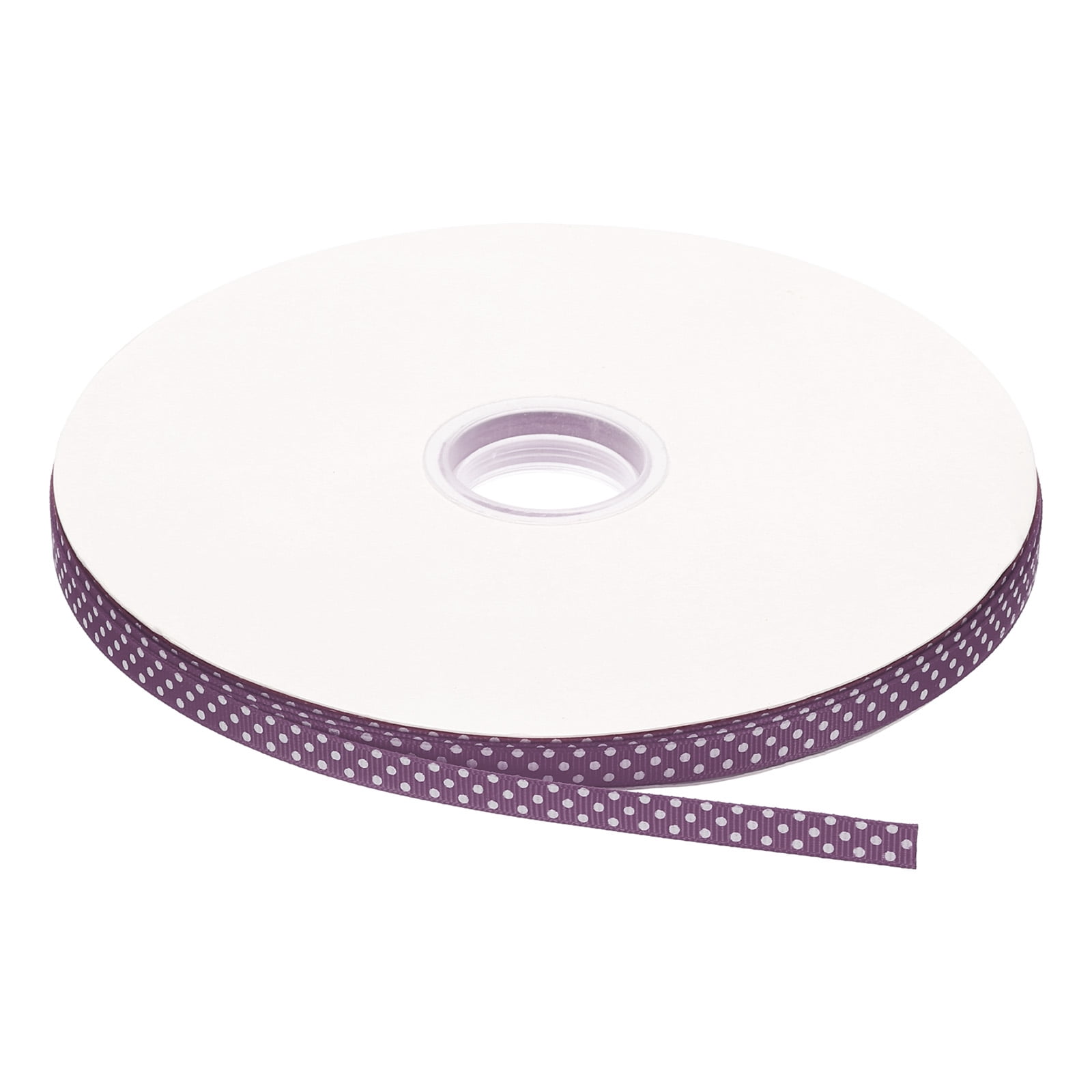 Uxcell Grosgrain Ribbons with White Dots Ribbon Bow Decoration Crafts ...