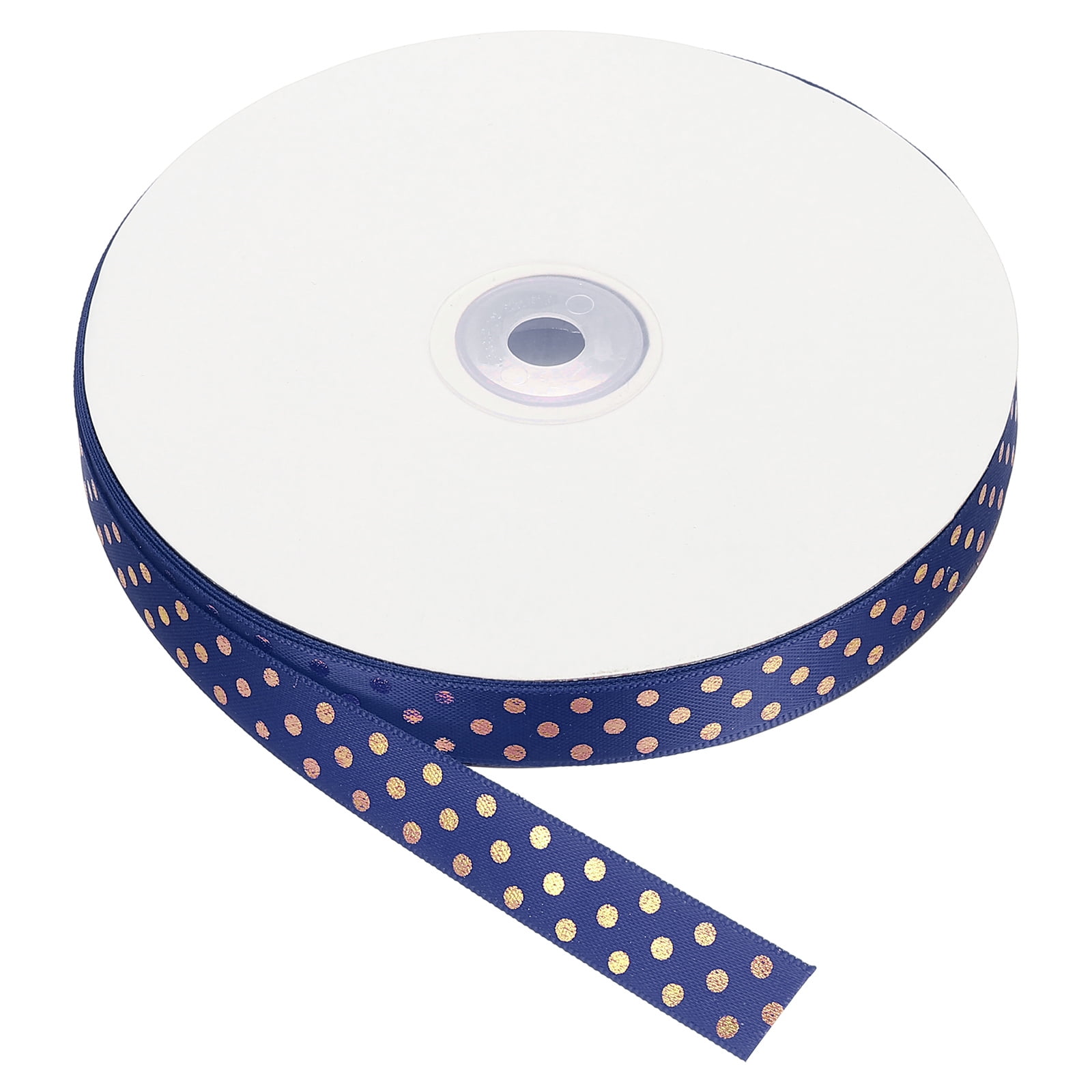 63 Blue Ribbons Uxcell Grosgrain Ribbons 75 Yards 3/8 Inch Blue with White Dots Ribbon ...
