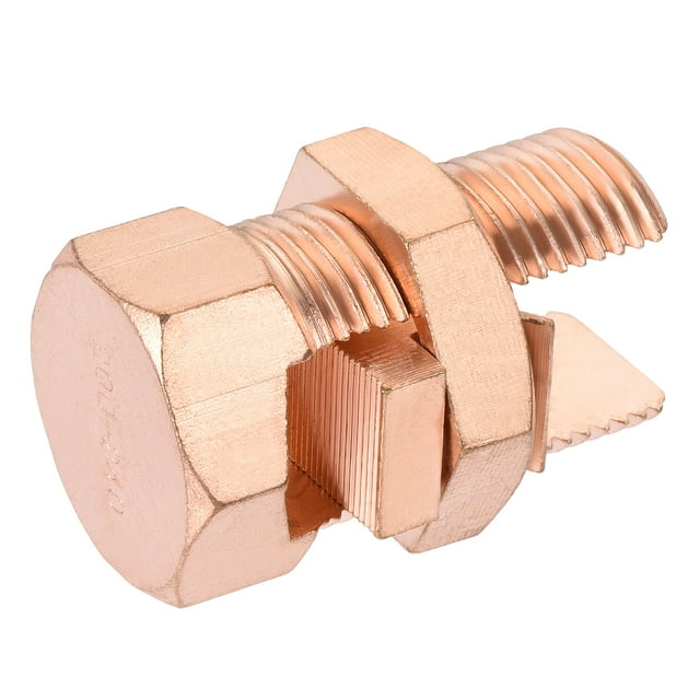 Uxcell Grounding Bolt Connector Copper Grounding Protection 57 x 30.5mm ...