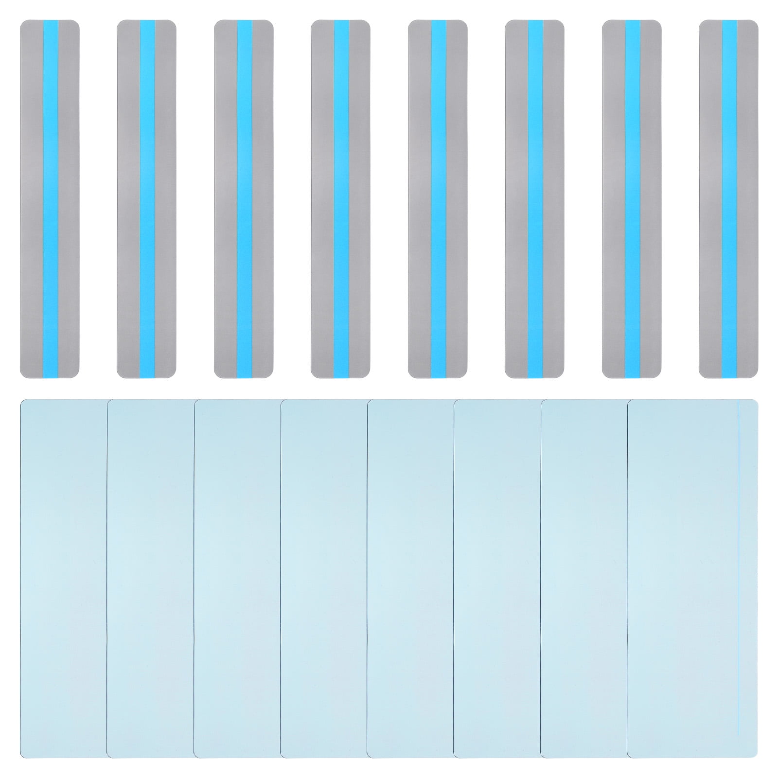 Uxcell Guided Reading Highlight Strips, 16Pcs 2 Sizes Colored Overlay ...