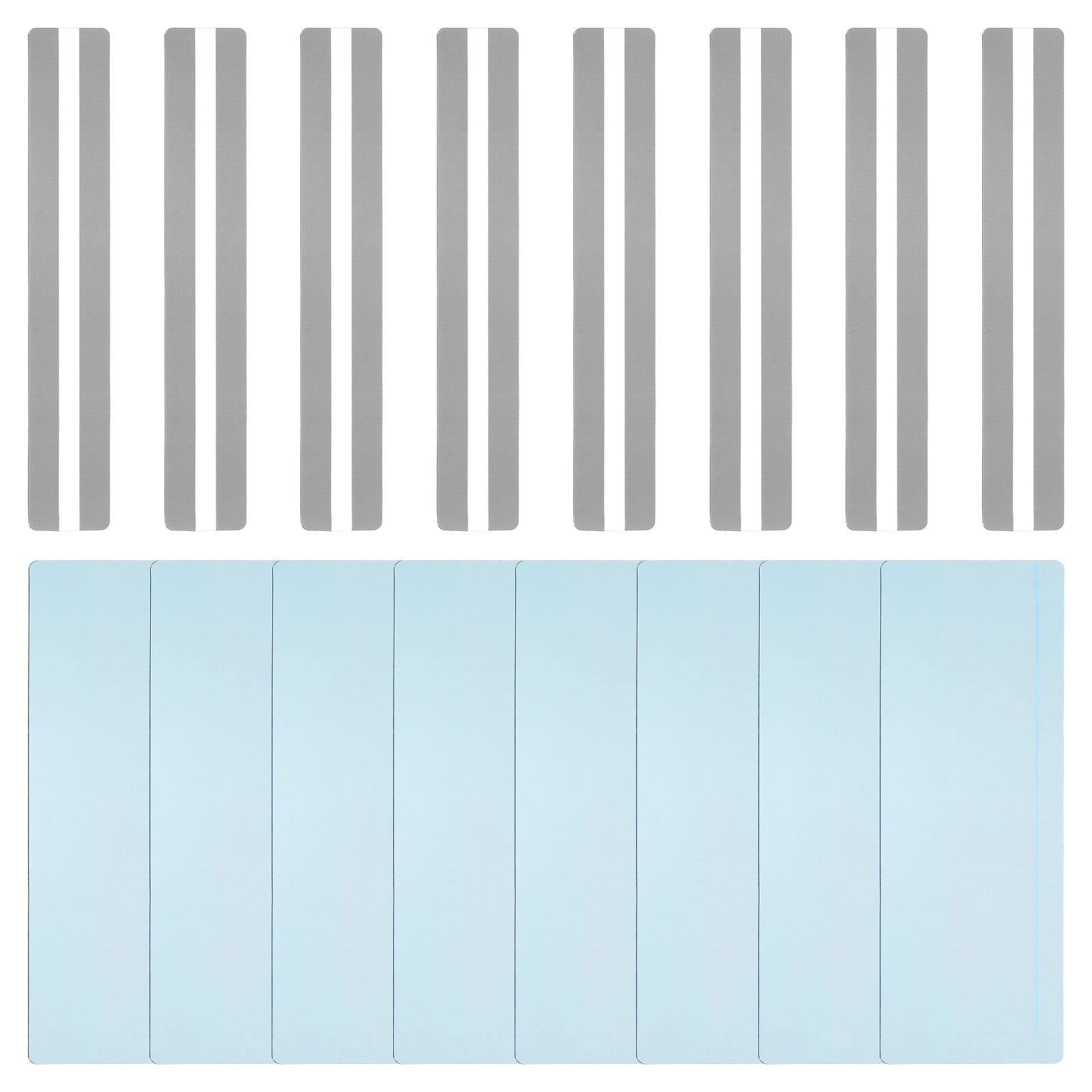 Uxcell Guided Reading Highlight Strips, 16Pcs 2 Sizes Colored Overlay ...
