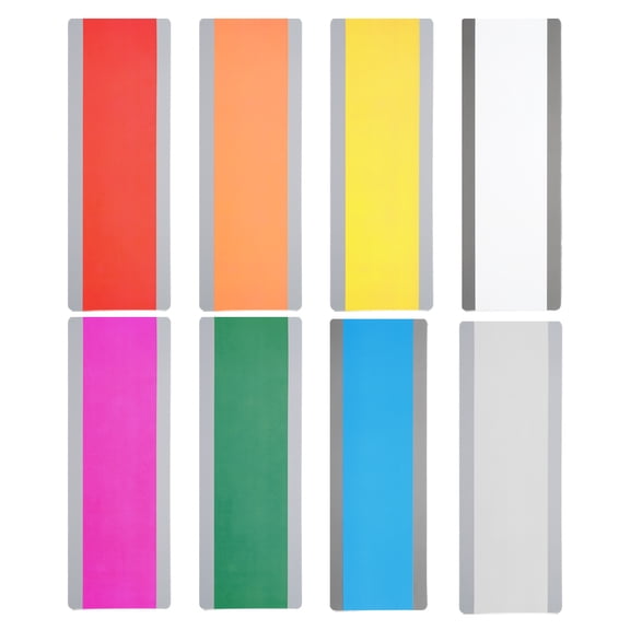 Uxcell Guided Reading Strips Highlight Colored Overlay Bookmark Reading Tracking Teaching Supplies 8 Colors 8pcs