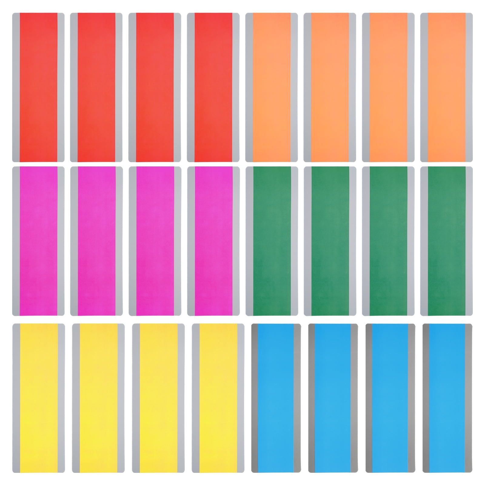 Uxcell Guided Reading Strips Tracking Highlight Colored Overlay ...
