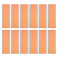 thumbnail image 1 of Uxcell Guided Reading Strips Tracking Highlight Colored Overlay Bookmark Orange 12 Pcs, 1 of 6