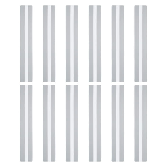 Uxcell Guided Reading Strips Tracking Highlight Colored Overlay Bookmarks Clear 12 Pcs