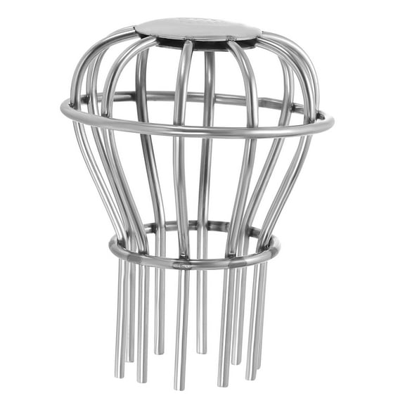 Uxcell Gutter Guard, 2 Inch 304 Stainless Steel Down Pipe Gutters Strainer