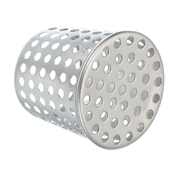 Uxcell Gutter Guard Filter, Termination Cap Mesh Screen Roof Vent Cover Stainless Steel Conical Exhaust Pipe Cover 2.56"-2.1"(65mm to 53.5mm)