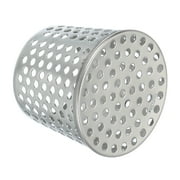 Uxcell Gutter Guard Filter, PVC Termination Cap Mesh Screen Roof Vent Cover Stainless Steel Conical Exhaust Pipe Cover 3.3" - 2.7"
