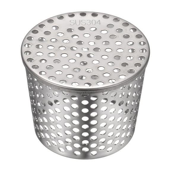 Uxcell Gutter Guard Filter, 6 Inch 304 Stainless Steel Mesh Screen Vent Cover Guard Filter Strainer